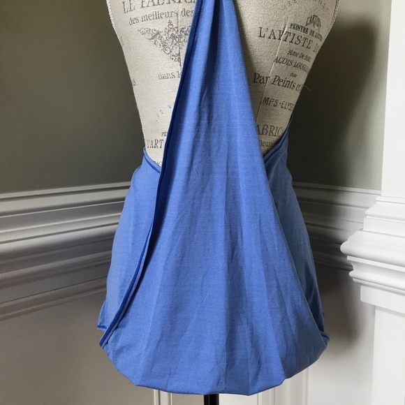 NWT Zella Her Layered Tank Racerback Blue Top L - Picture 5 of 8